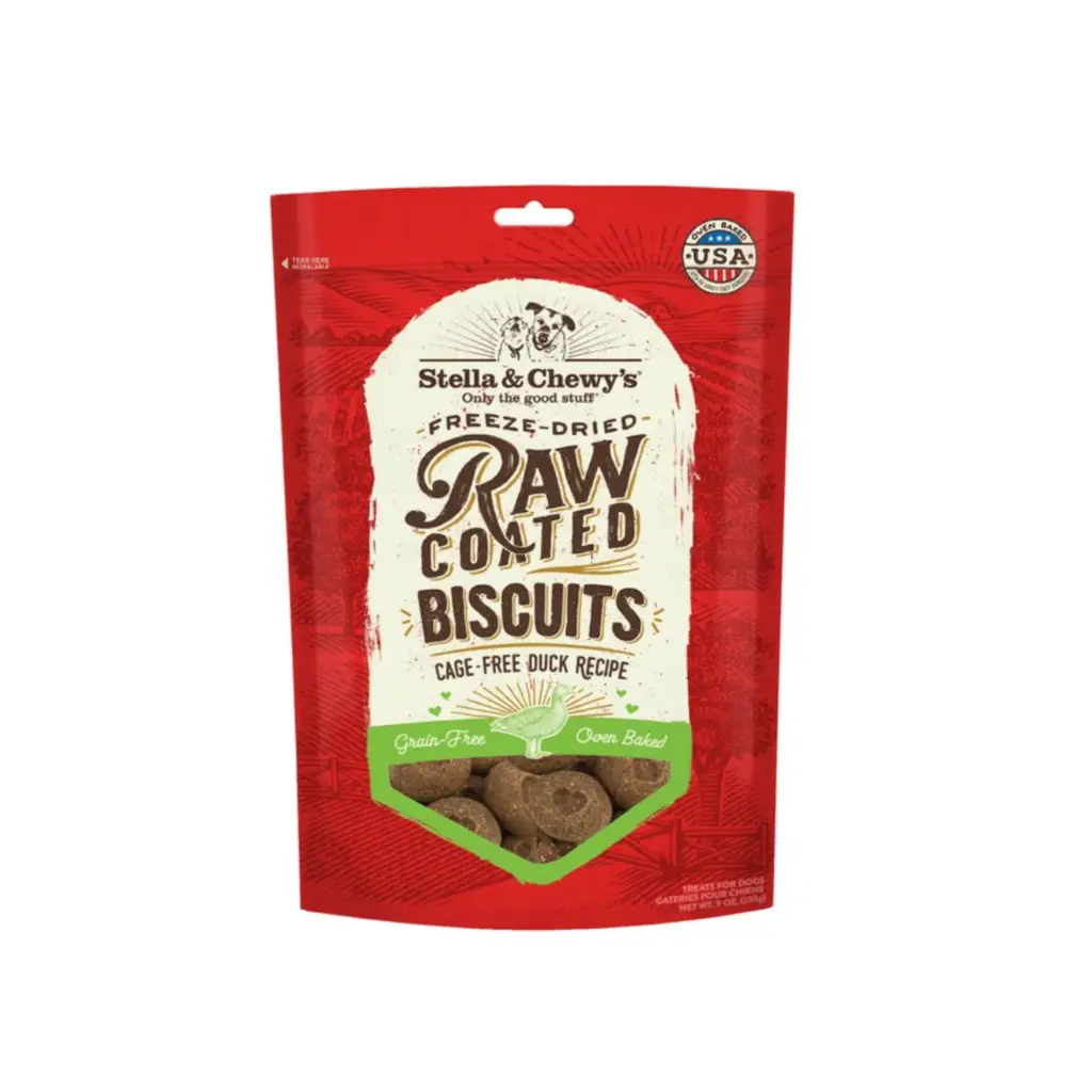 Stella & Chewy’s Raw Coated Biscuits Freeze-Dried Grain-Free