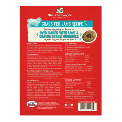 Stella & Chewy’s Raw Coated Biscuits Grass-Fed Lamb Recipe
