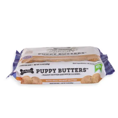 Three Dog Bakery Puppy Butters Peanut Butter Sandwich