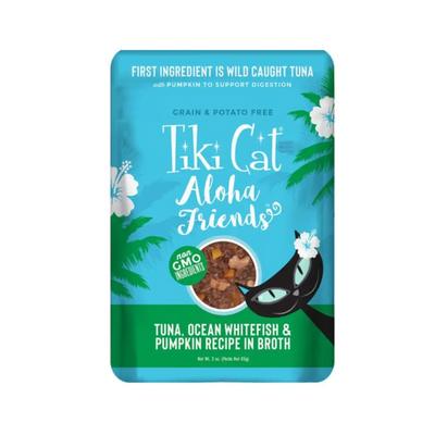 Tiki Cat Aloha Friends Grain-Free Wet Cat Food Variety 12