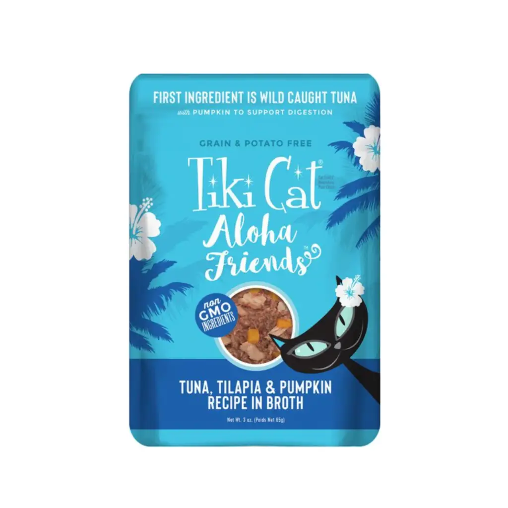 Tiki Cat Aloha Friends Grain-Free Wet Cat Food Variety 12