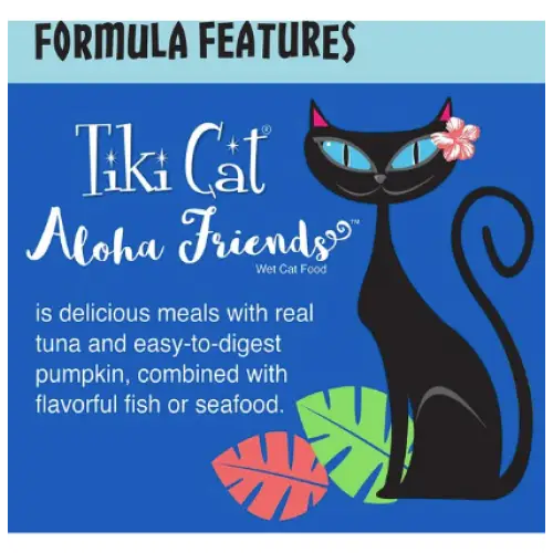 Tiki Cat Aloha Friends Tuna Tilapia & Pumpkin Wet Cat Food 3