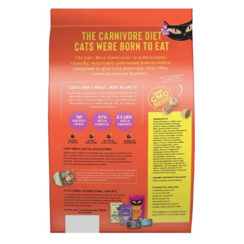 Tiki Cat Born Carnivore Chicken & Egg Grain-Free Dry Cat