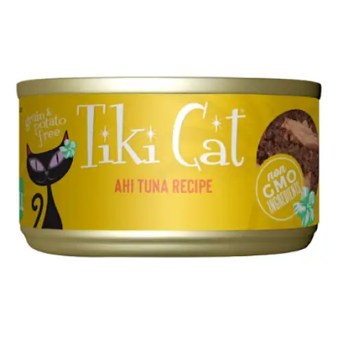 Tiki Cat Hawaiian Grill Ahi Tuna Wet Cat Food 2.8oz 6-oz -