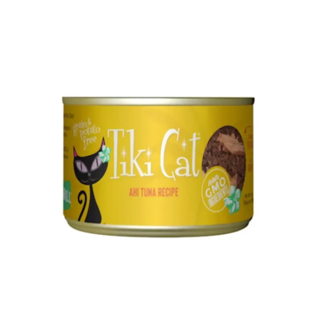 Tiki Cat Hawaiian Grill Ahi Tuna Wet Cat Food 2.8oz, 6-oz