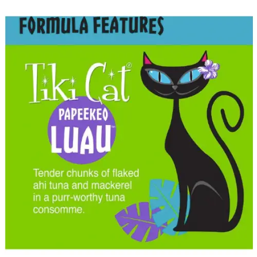 Tiki Cat Papeekeo Luau Ahi Tuna & Mackerel in Tuna Consomme