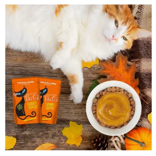 Tiki Cat Tummy Topper Pumpkin Puree Wheatgrass Grain-Free